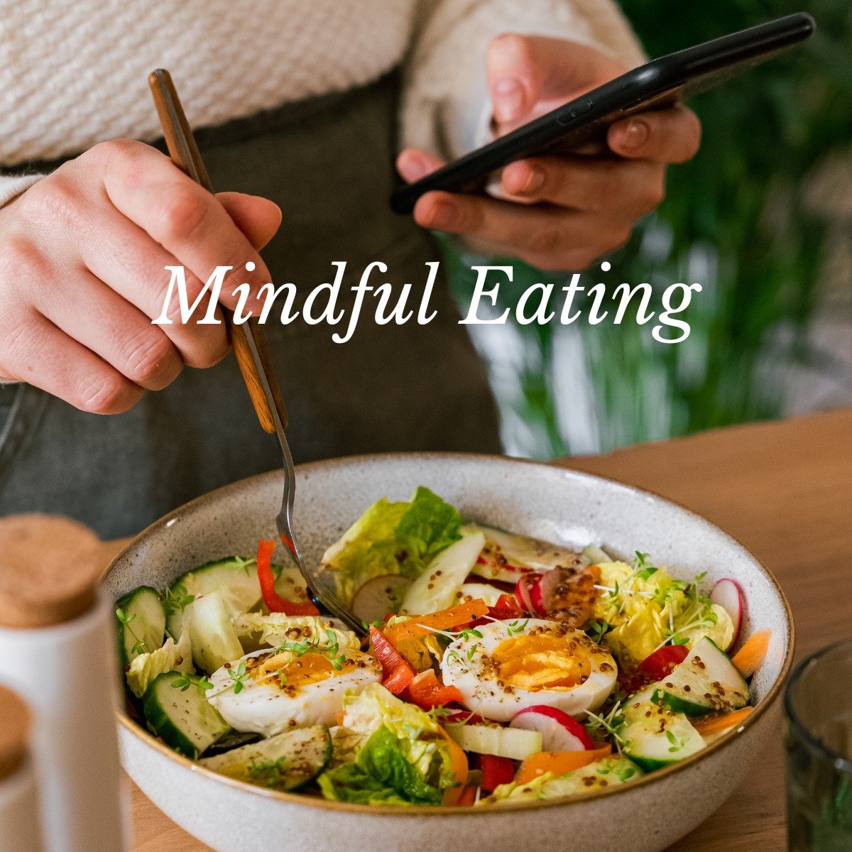 Mindful Eating Tips

Do you often find yourself eating on the go or in front of screens? I know its so easy to do. As a Nutritionist, I encourage you to practice mindful eating to develop a healthier relationship with food. Changing how you eat can h