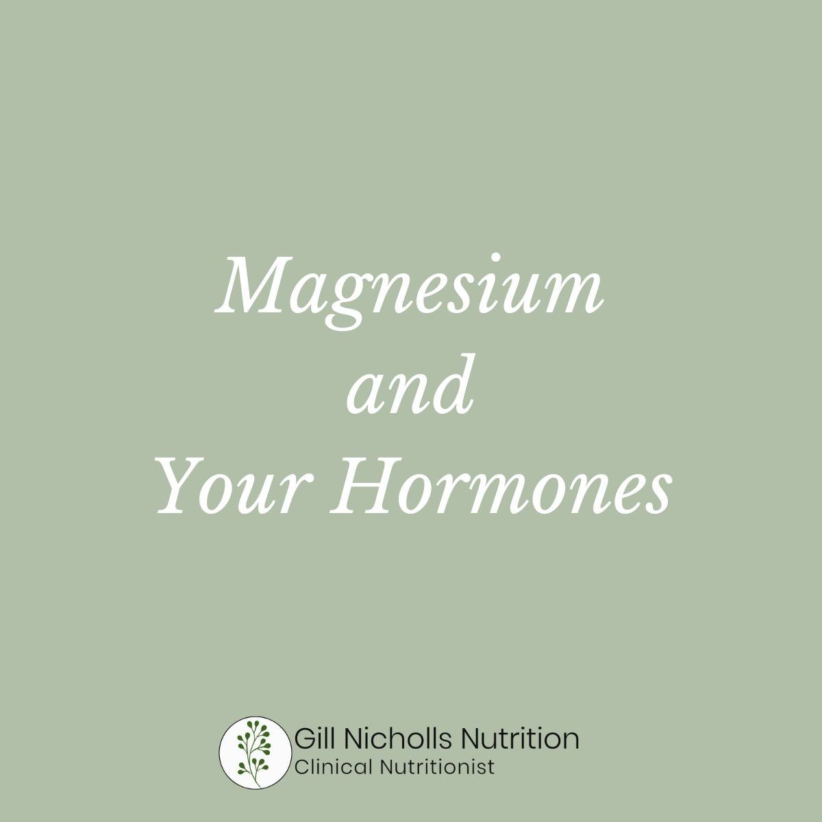 Hey everyone! Let's talk about a crucial mineral that's often overlooked: magnesium!

Did you know that magnesium plays a vital role in hormone balance and production?

Here are just a few ways magnesium impacts your hormones:

- Regulates cortisol l