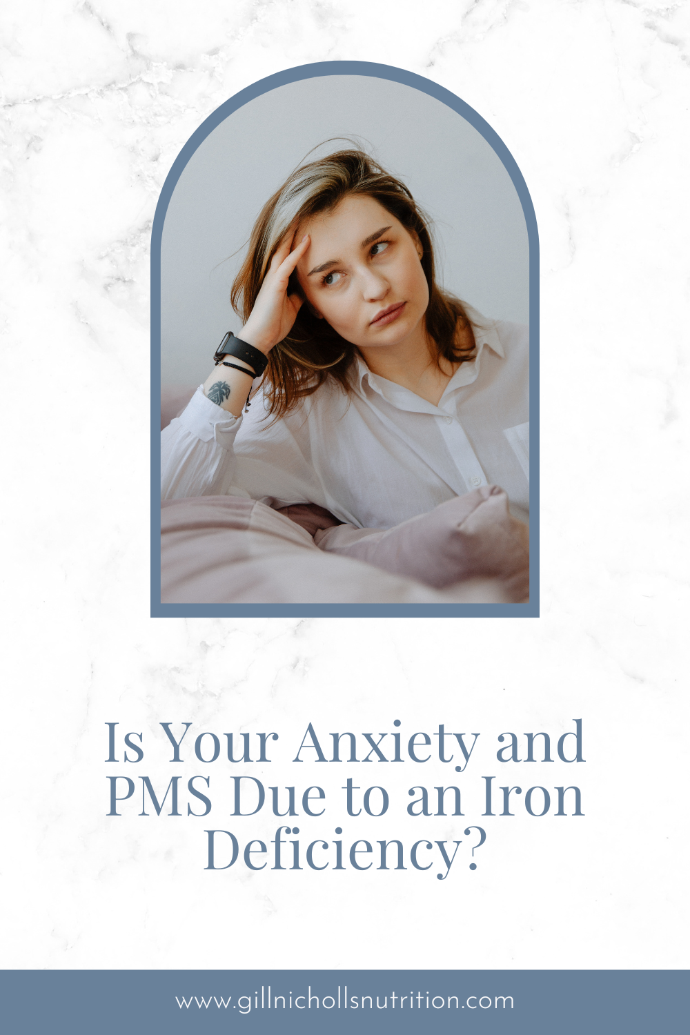 Is your Anxiety and PMS due to an iron deficiency?