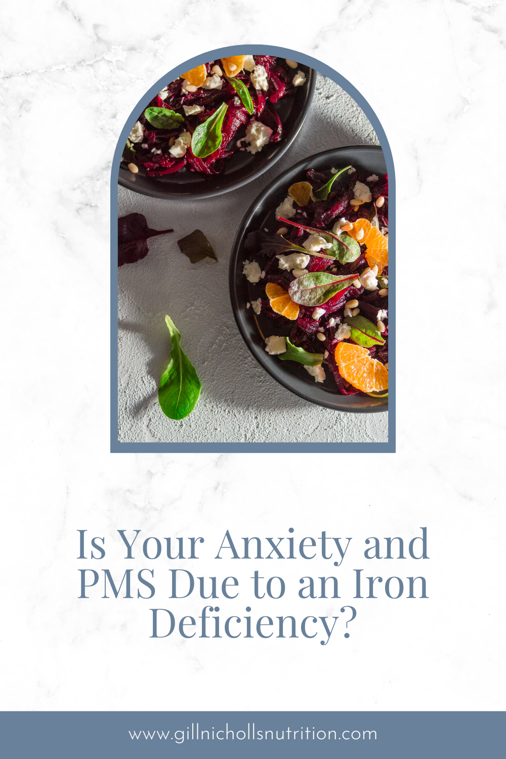Is your Anxiety and PMS due to an iron deficiency? — Gill Nicholls ...
