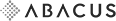 Logo von Abacus mit schwarzem Text auf weißem Hintergrund.