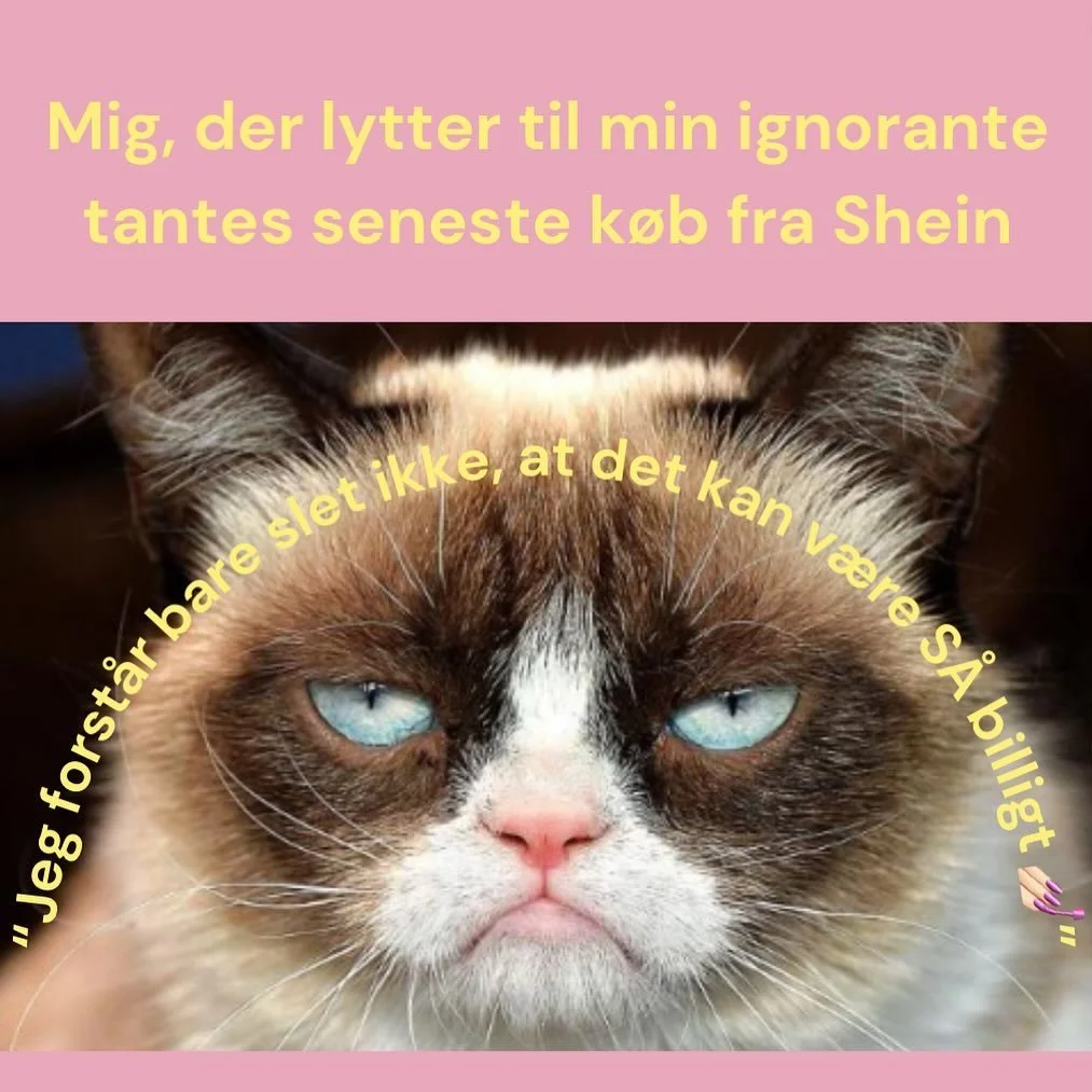 &ldquo; Jeg forst&aring;r slet ikke, at det kan v&aelig;re s&aring;&aring;&aring;&aring; billigt 💅🏼&rdquo; 🫠

#guloggratis #meme #memes #danskememes #danmark #genbrugsshopping #genbrugsk&oslash;b #memelife #genbrugssalg #genbrugsgl&aelig;de #slowf