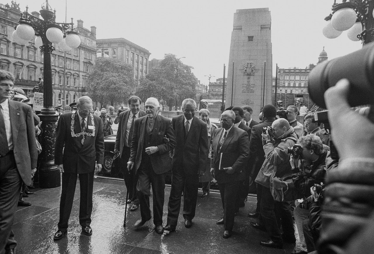 Mandela, in Glasgow - exhibition.
