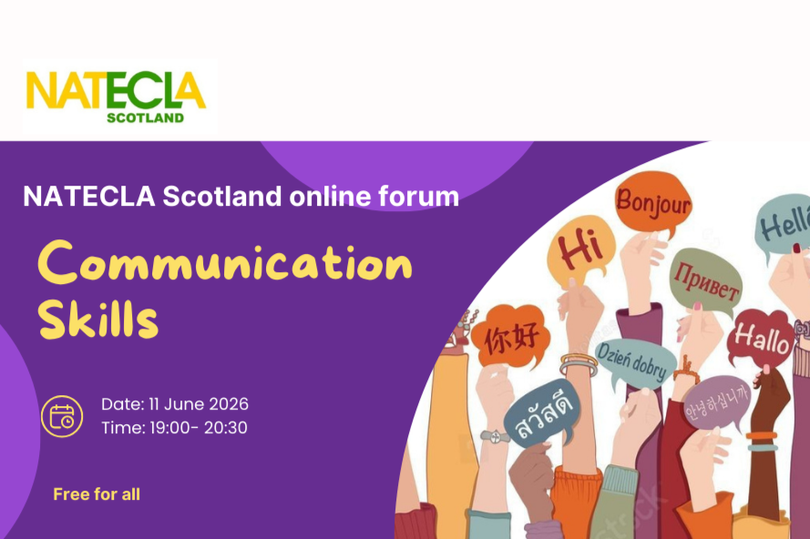 NATECLA Scotland Branch Forum- Communication Skills
