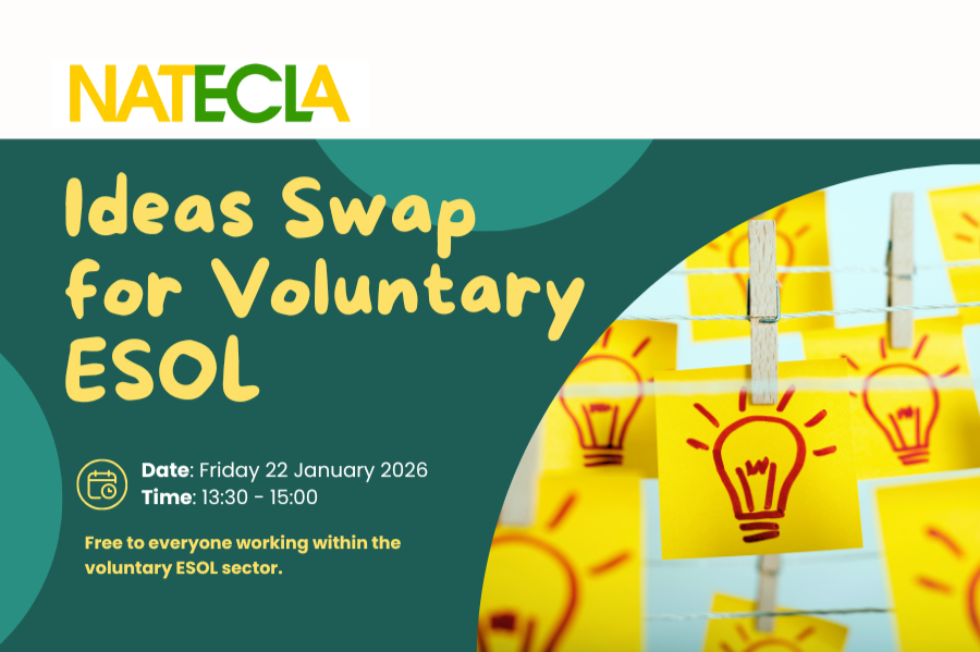 NATECLA 4th Ideas Swap for Voluntary ESOL
