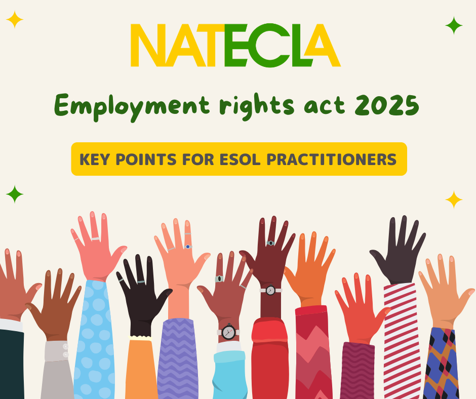 Employment Rights Act 2025: Key points for ESOL practitioners