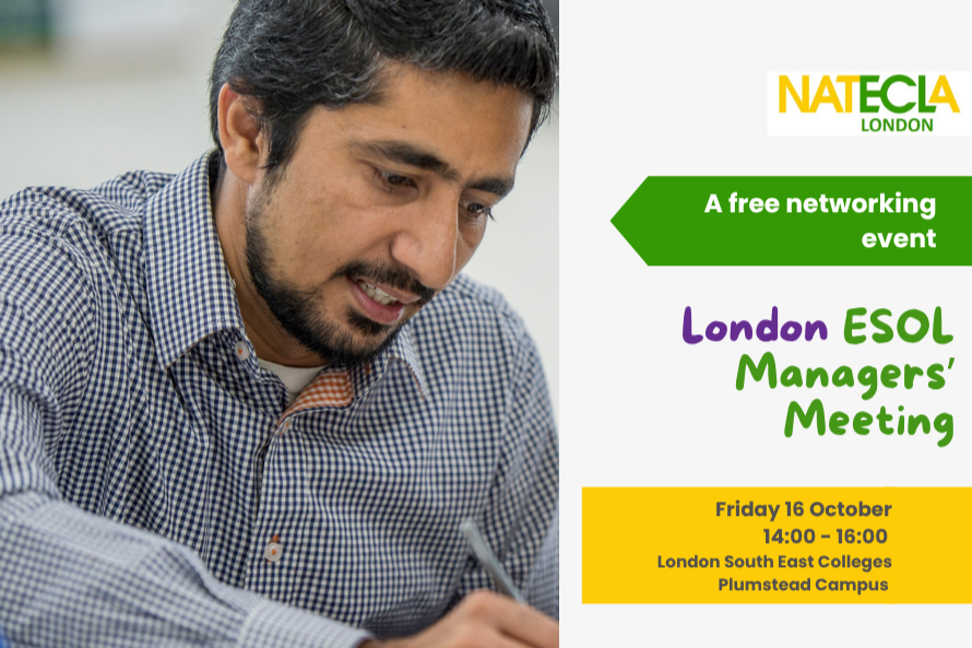 NATECLA London ESOL Managers’ Network Forum 