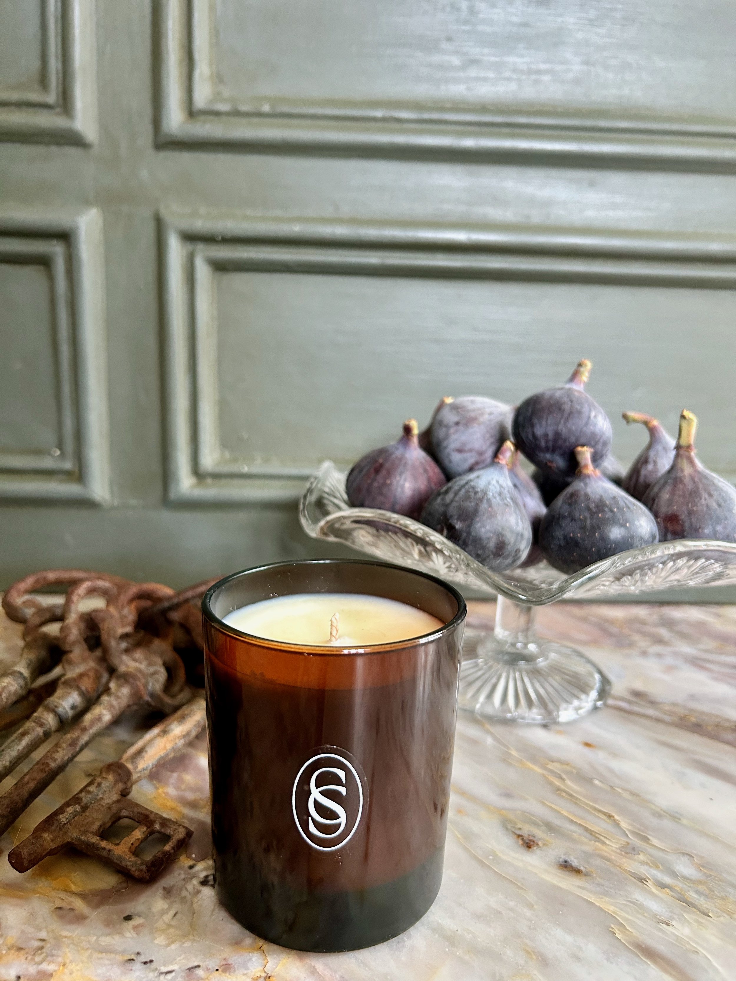 Fig 20cl in amber glass