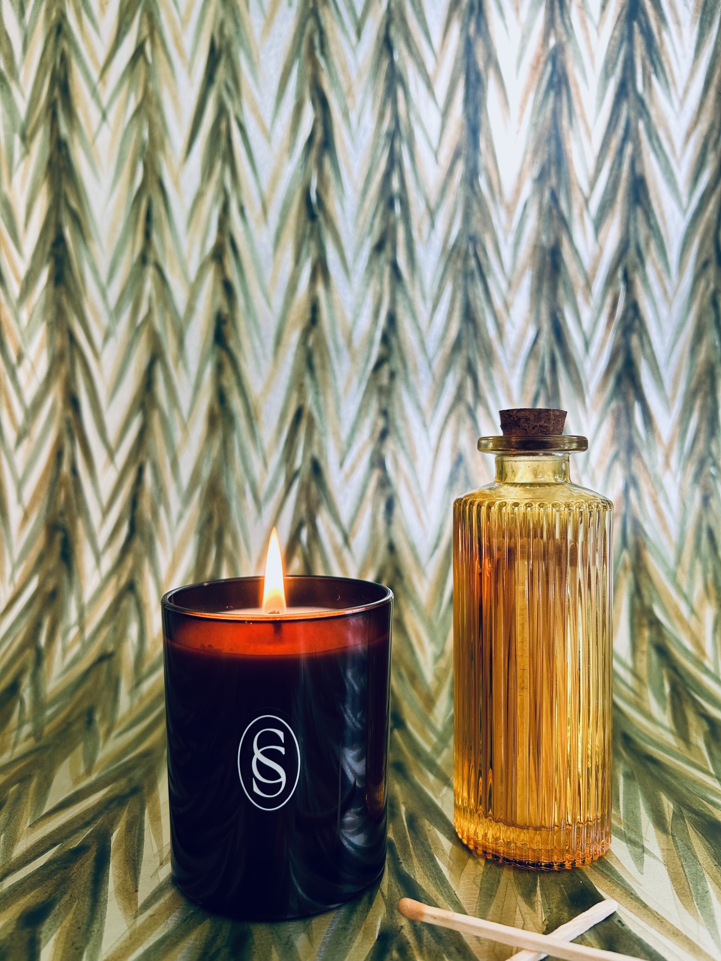 Coastal Path 20cl in amber glass