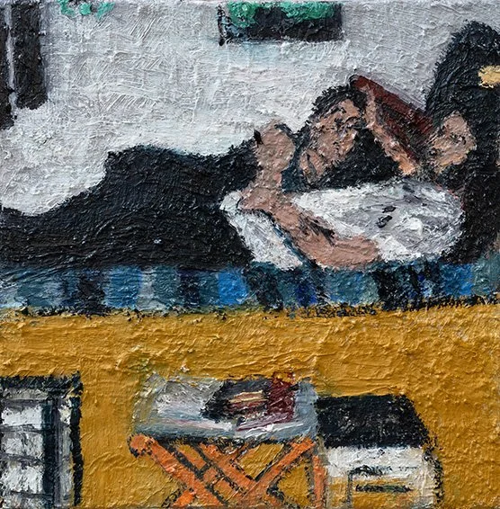 Of dust, 2026
50 x 51 cm
oil on canvas