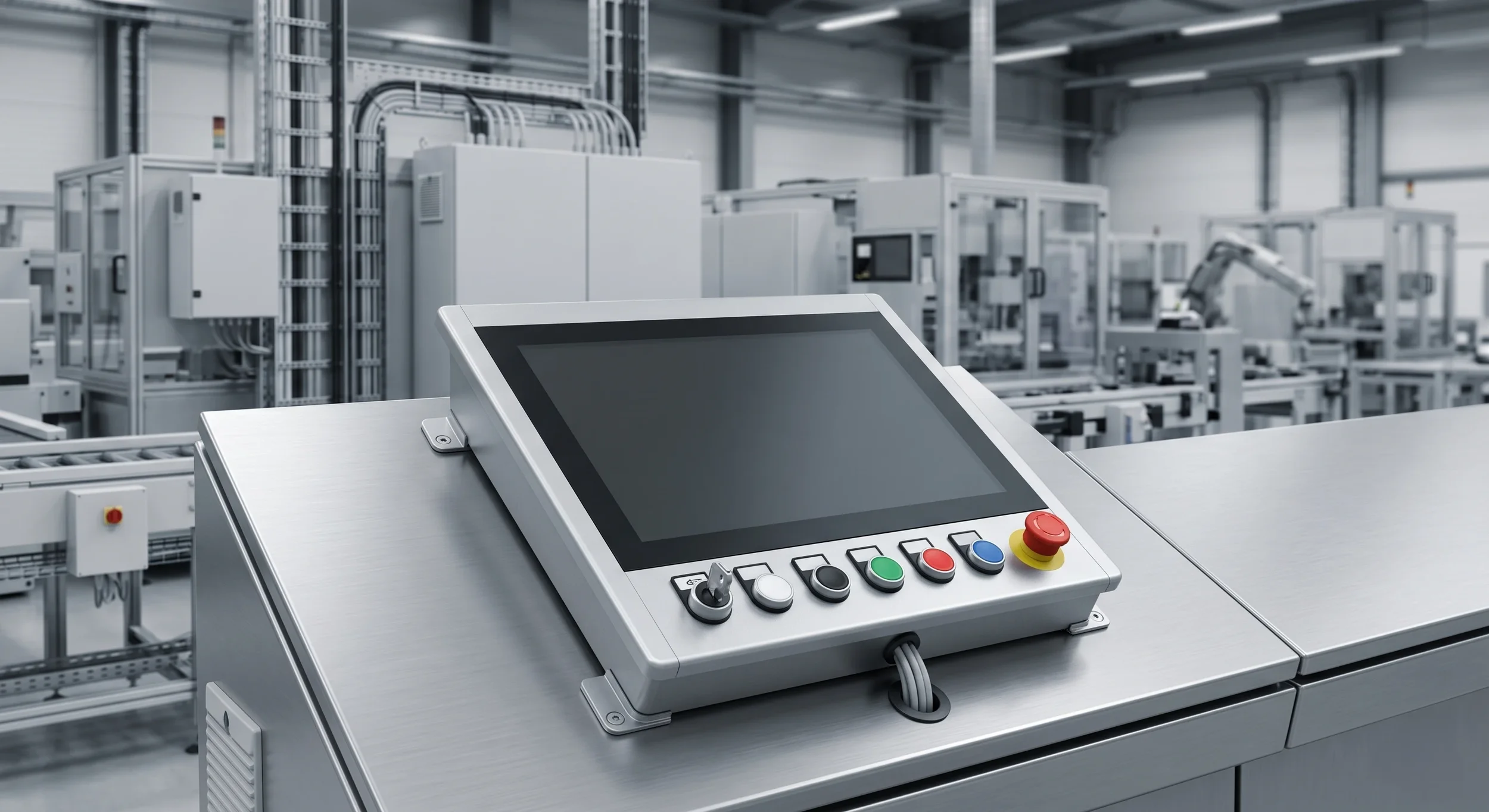 Emergency-Button Panel PC