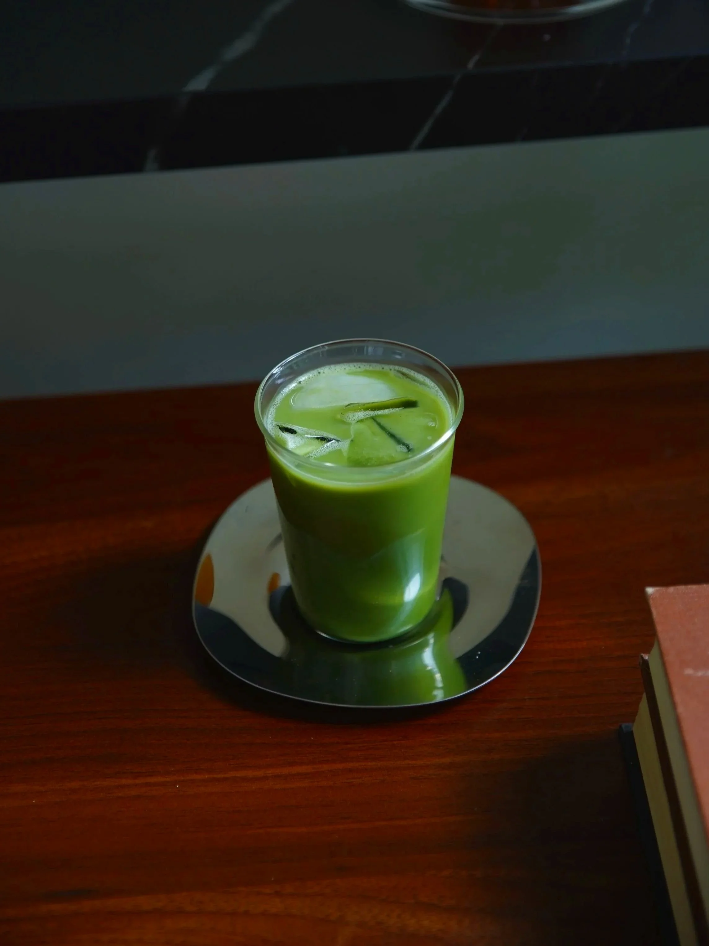 iced matcha latte 