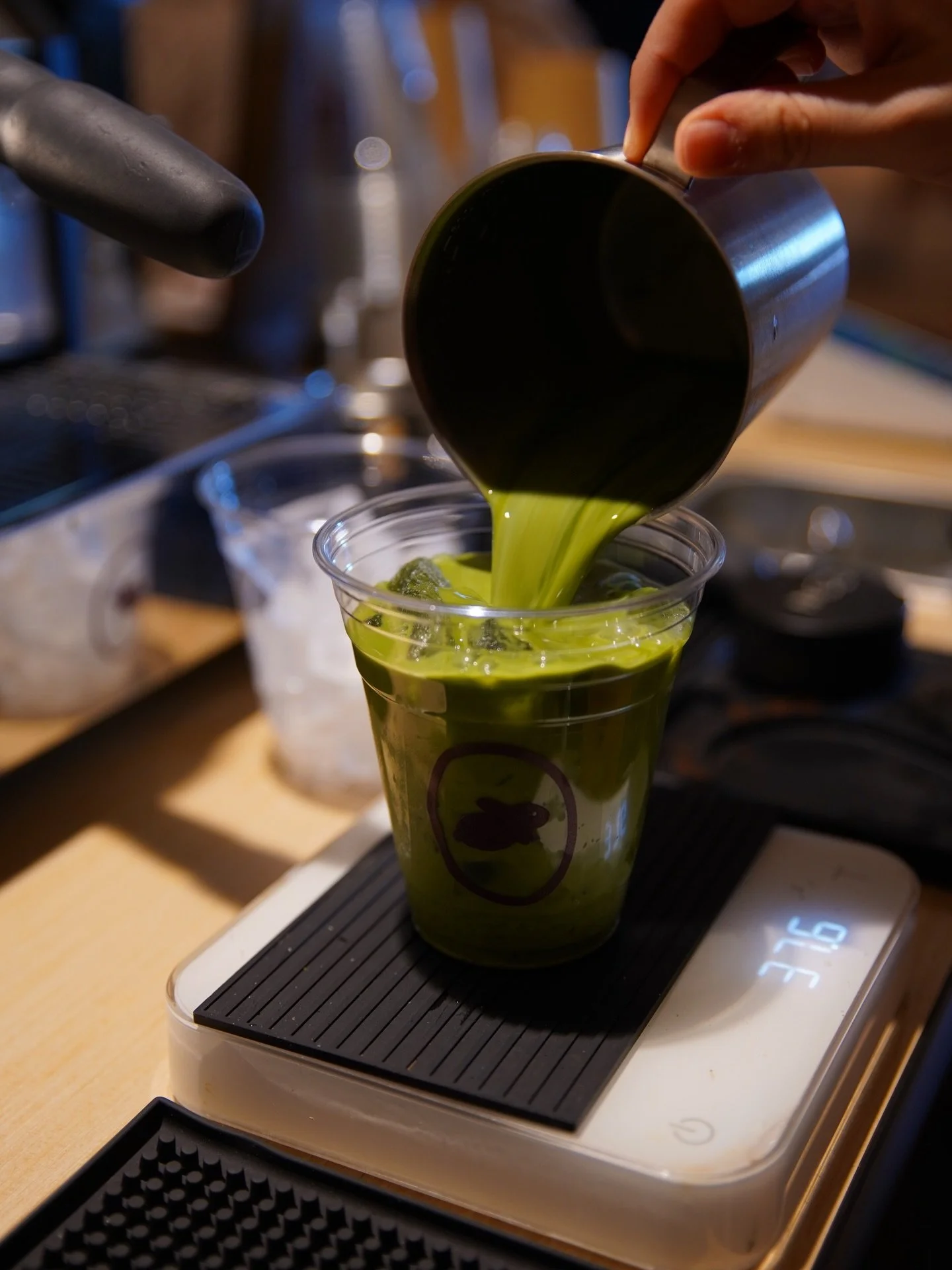 matcha from @nevaeh.tea 🌼🍵 

.

#lacoffeecart #occoffeecart #matchacart #coffeecatering