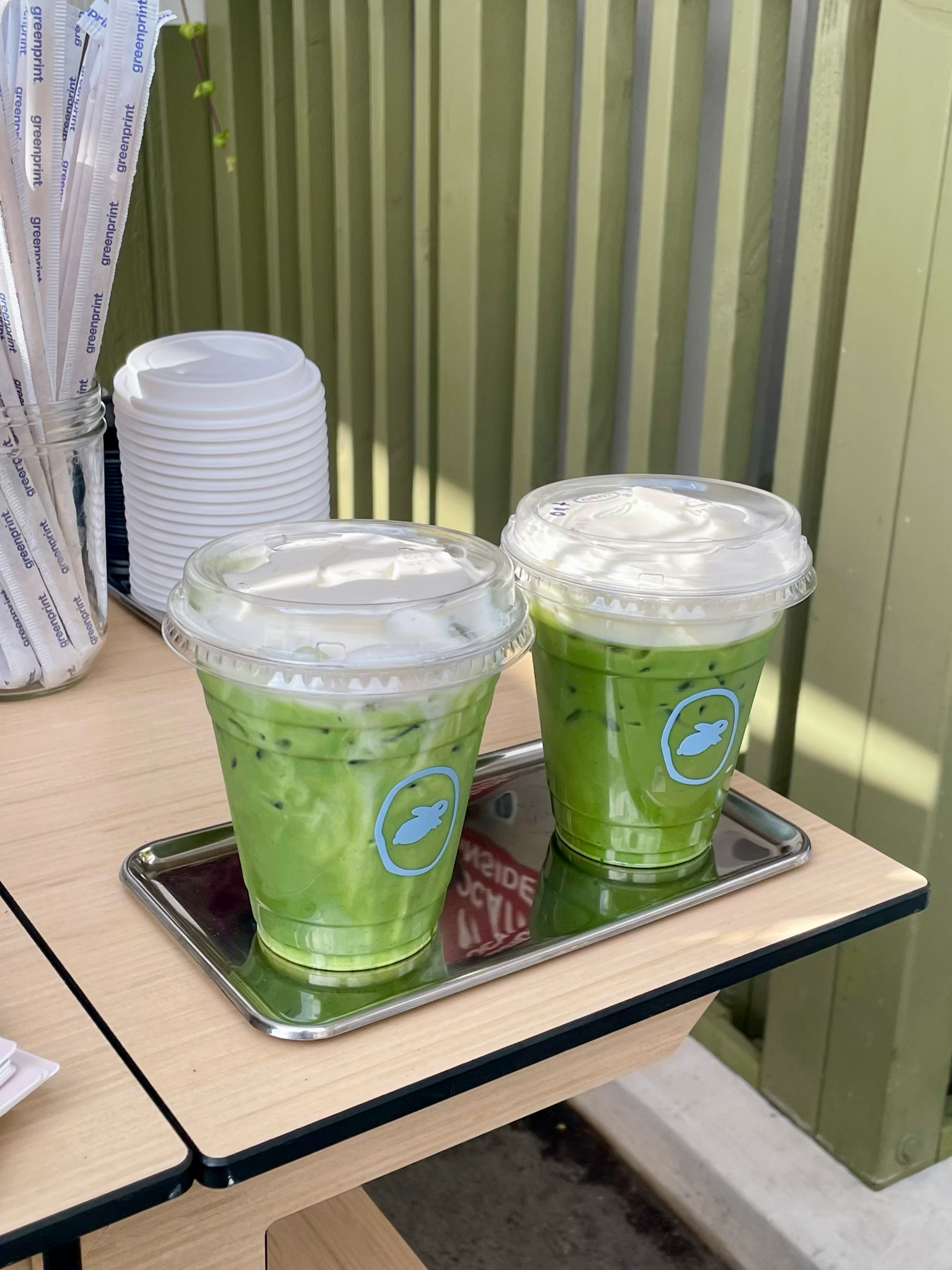Matcha Vanilla Cream Top