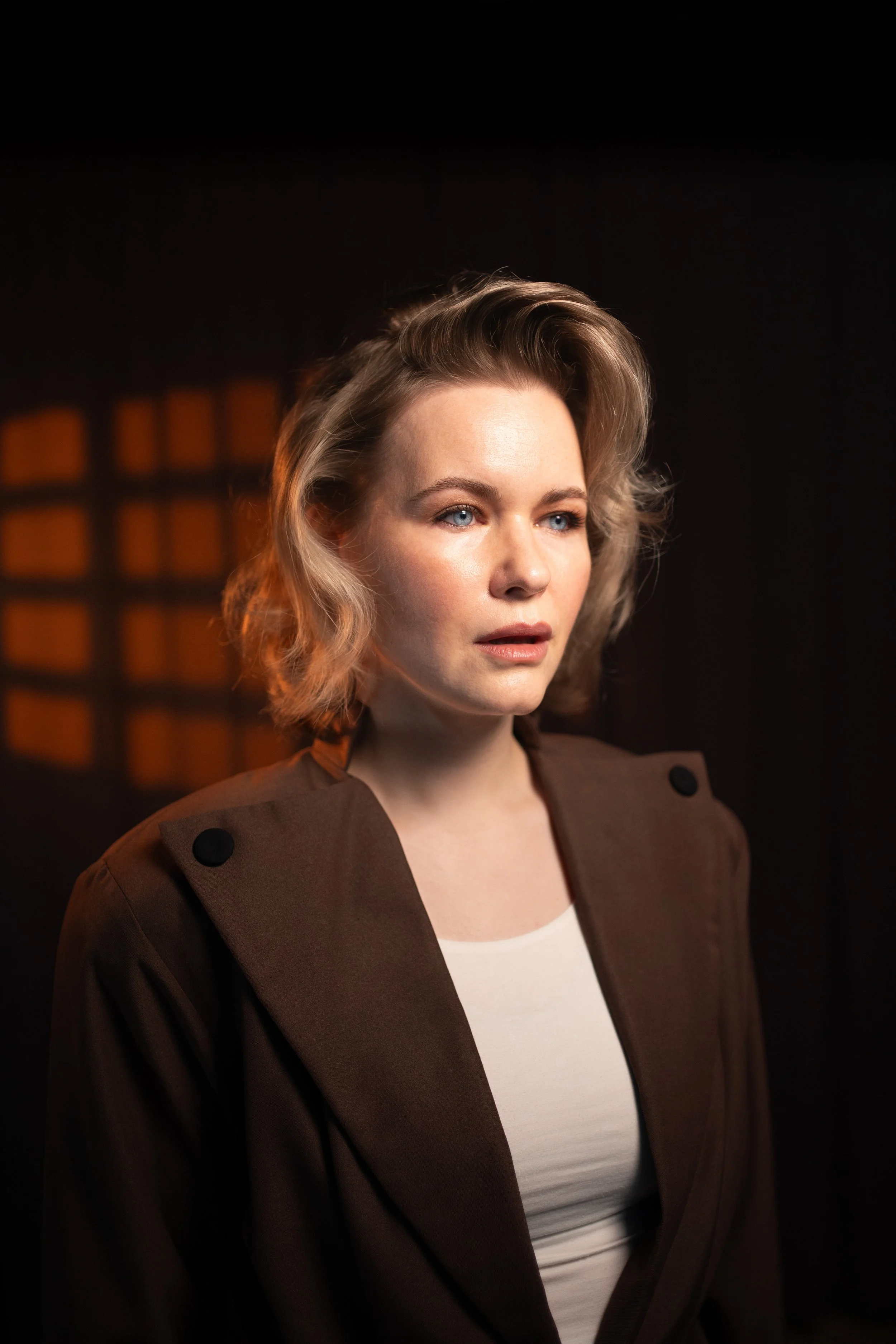 Cinematic footage for a tape reel for actors