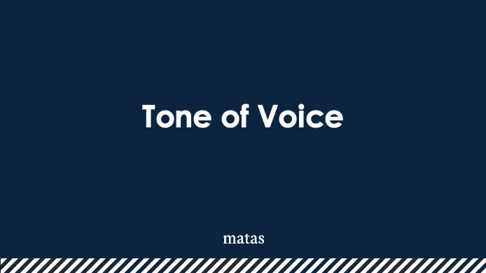 Matas / Tone of voice