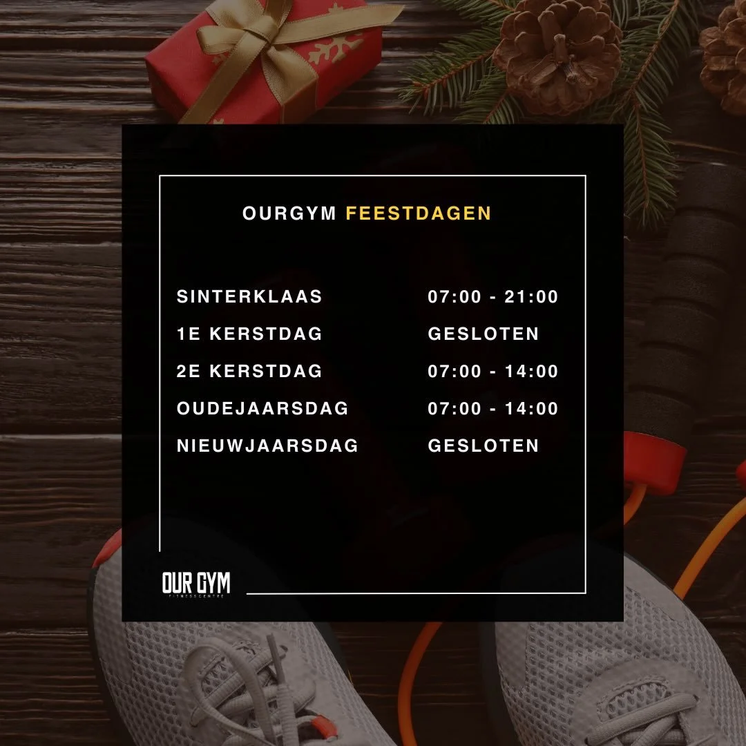 🎄OPENINGSTIJDEN FEESTDAGEN🎄