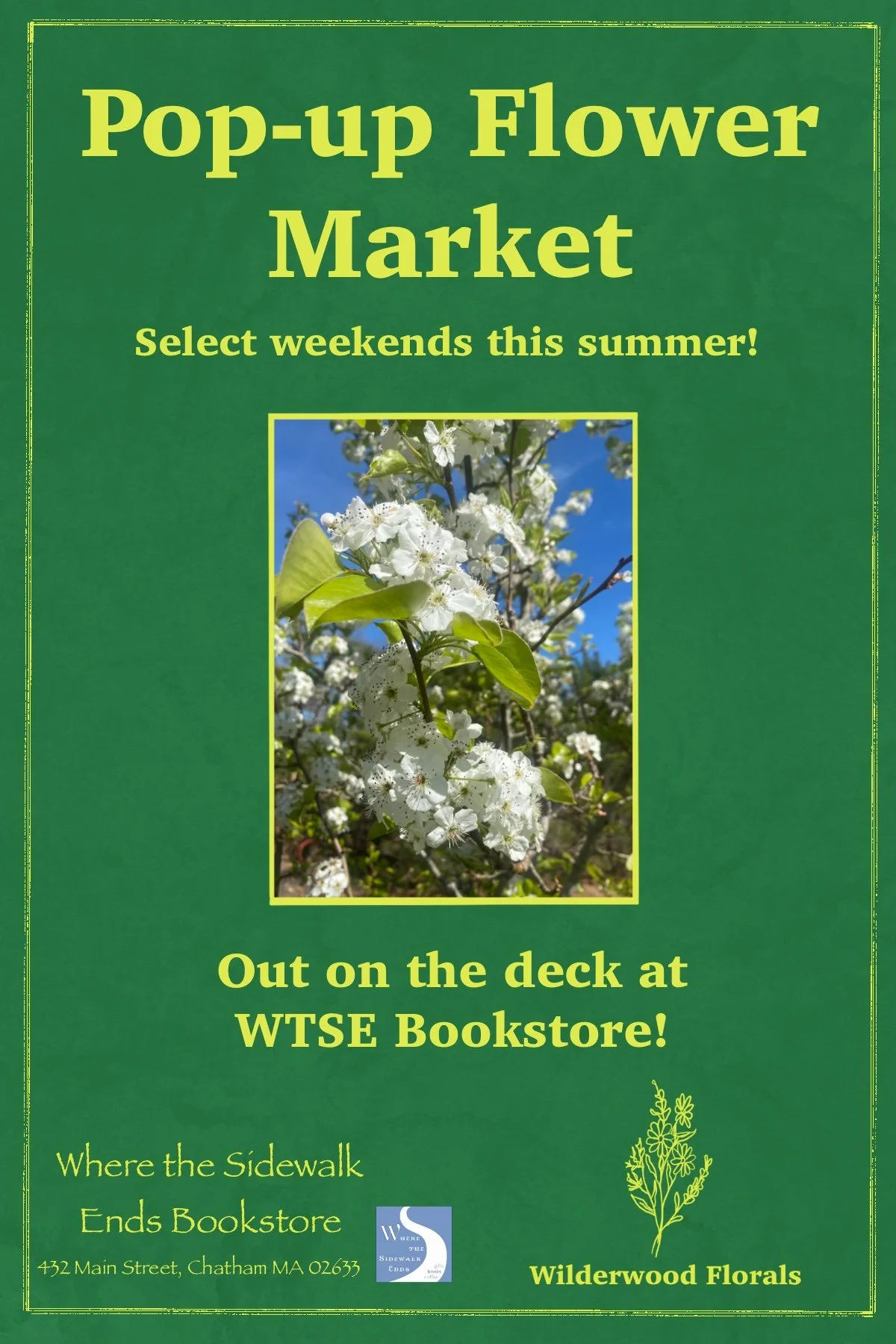 Pop-Up Flower Market | Wilderwood Florals (Select Weekends)