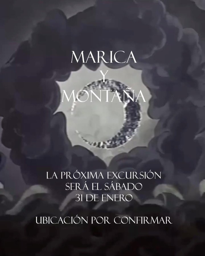 La pr&oacute;xima excursi&oacute;n ser&aacute; el s&aacute;bado 31 de enero. Ubicaci&oacute;n por confirmar.
Por favor env&iacute;eme un mensaje directo si deseas asistir y est&aacute;s absolutamente seguro de que est&aacute;s libre de hacerlo.
Por f