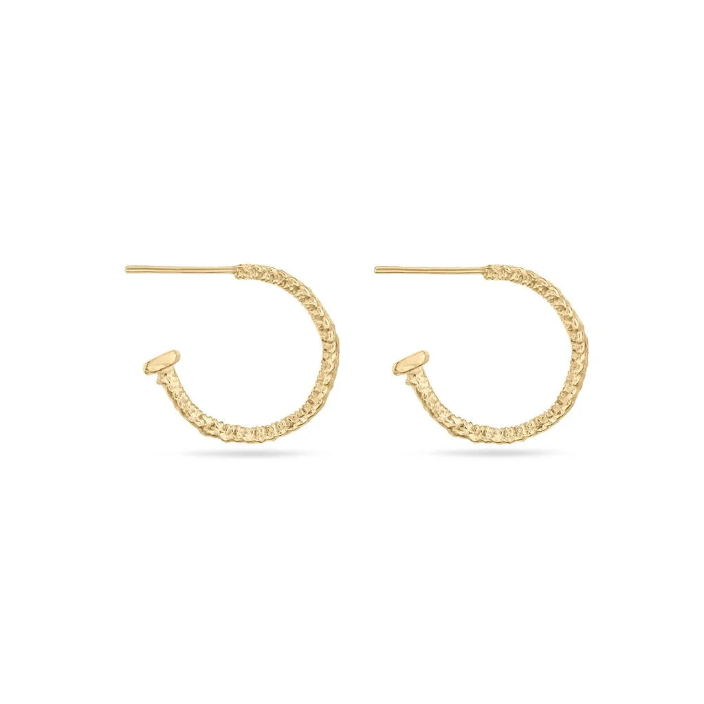 Pearlfisher Hoops without Pearl, 14ct.jpg