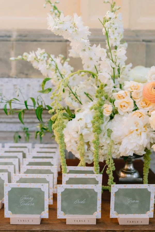 my-lake-como-wedding-planning-planner-expert-italy-white-florals-floristry-sage-green-stationery-seating-plan-design-service