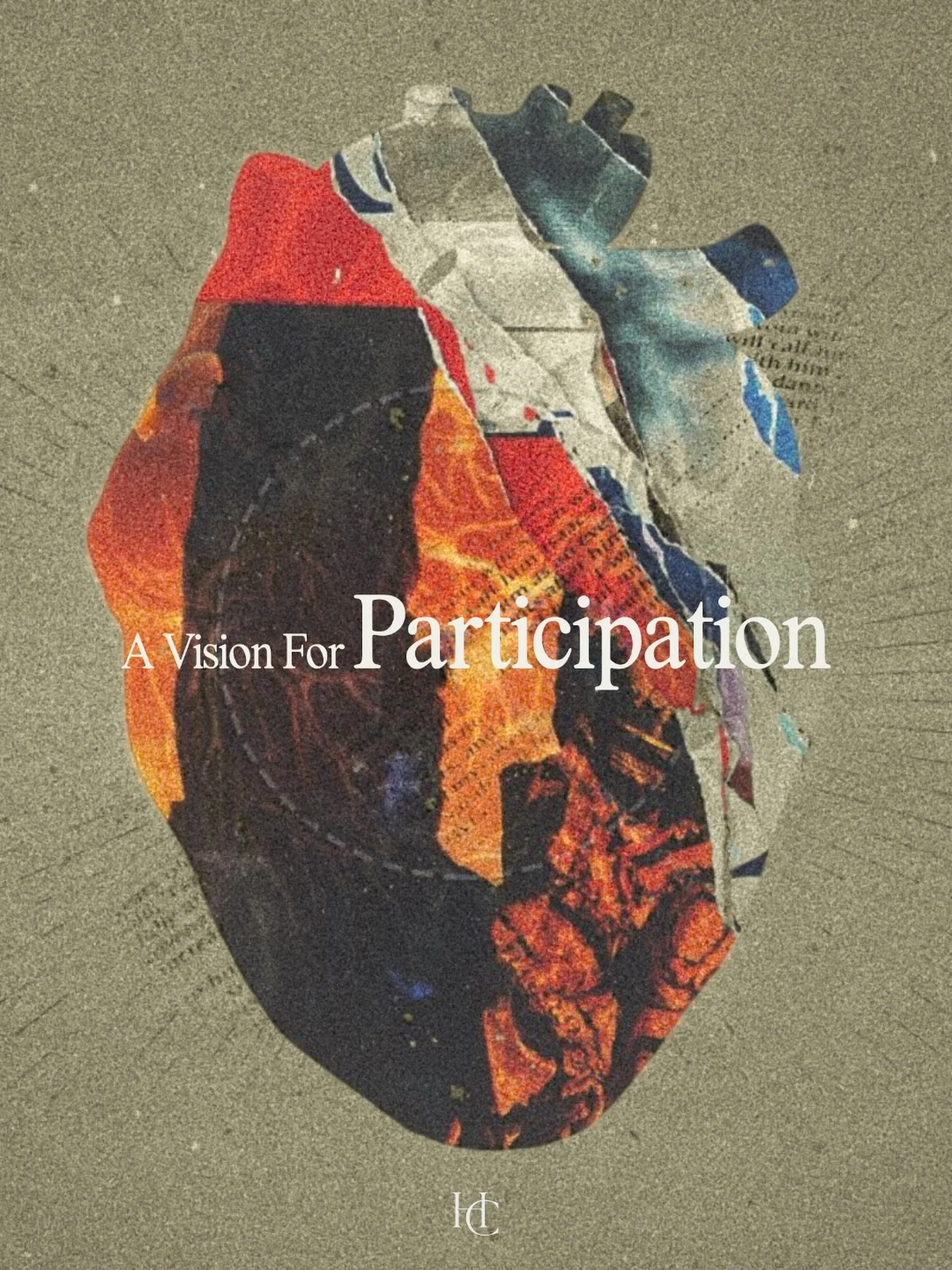 We&rsquo;re in a new teaching series titled, A VISION FOR PARTICIPATION.

In it, we&rsquo;re looking at the New Testament and learning how church wasn&rsquo;t just a gathering that Jesus followers attended... it was a shared life they stepped into, a
