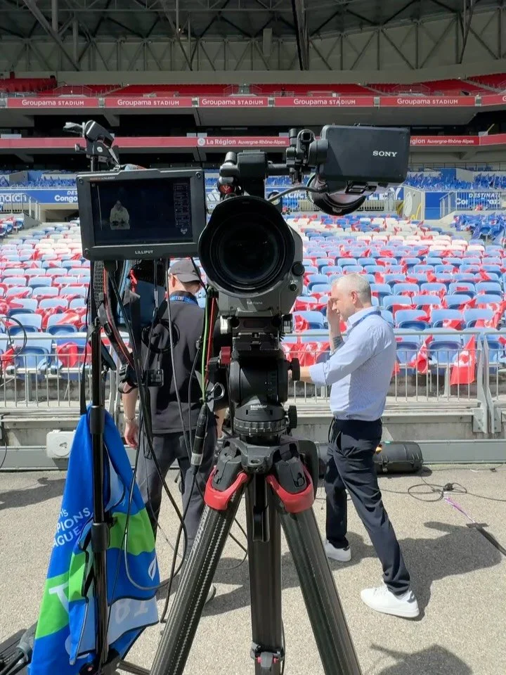 Lyon v Arsenal - Women&rsquo;s Champions League Semi Final 2026 ⚽️

It&rsquo;s always a privilege to get to be sideline for big games like this and take in the moment that this is for so many athletes, club staff, and the fans. 

Each and every one h