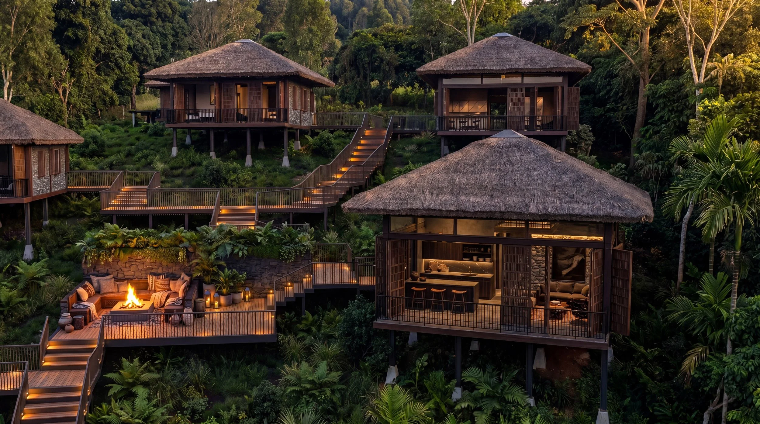 Cottages by the Nile