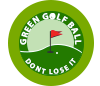 Green Golf Ball