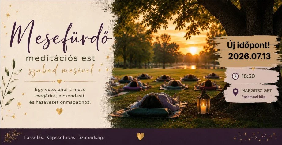 🌿 Mesefürdő – meditációs est szabad mesével 🌿