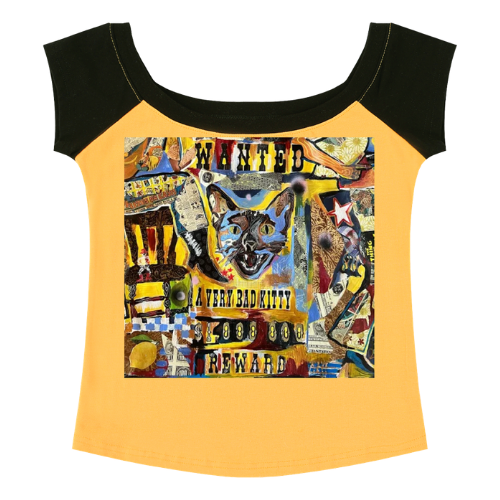 Bad Kitty - Raglan Tee (petite)