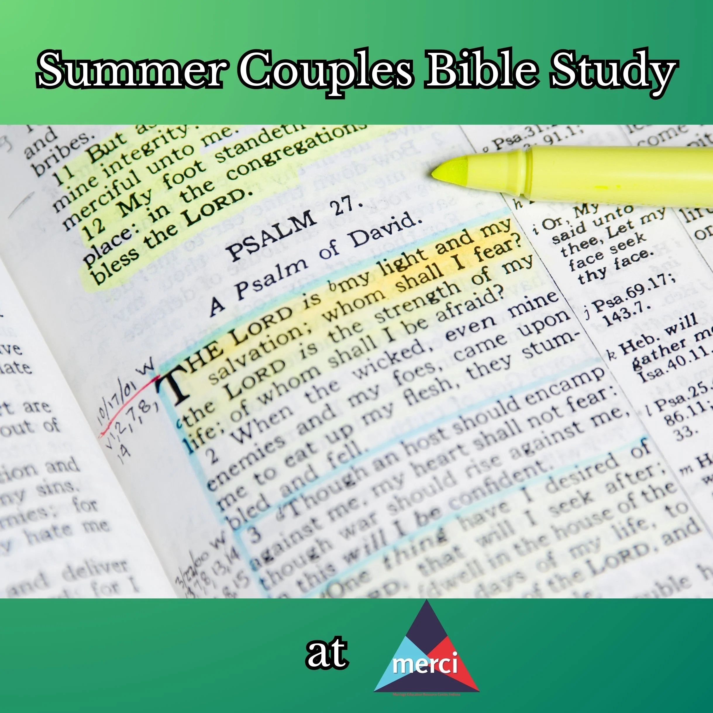 Summer Couples Bible Study