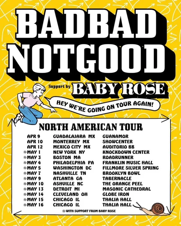 Brandon Woody with BADBADNOTGOOD, April 9 — Brandon Woody Music