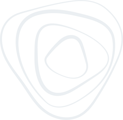 Abstract black and white spiral pattern with irregular shapes