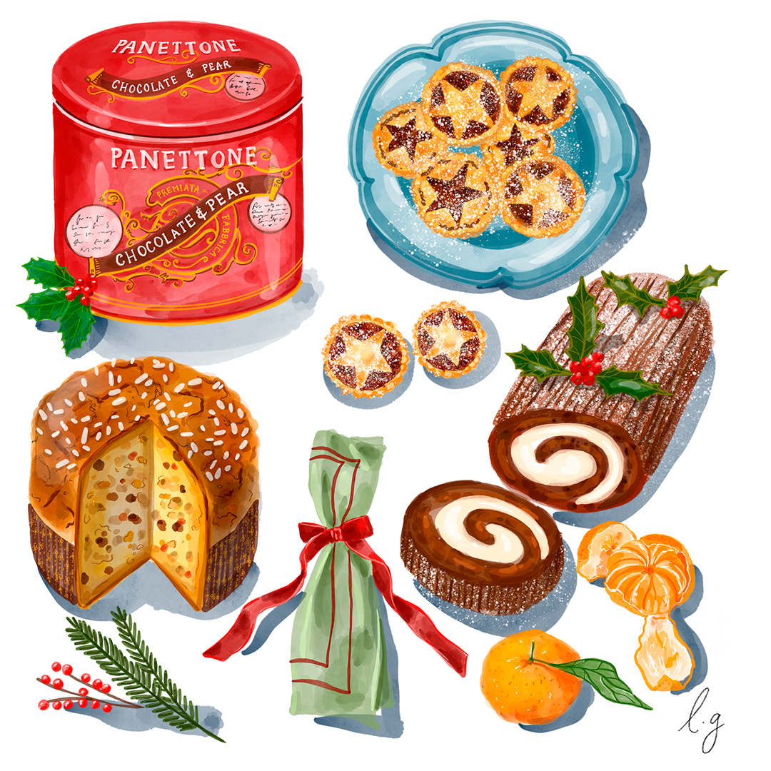 Christmas Food Card