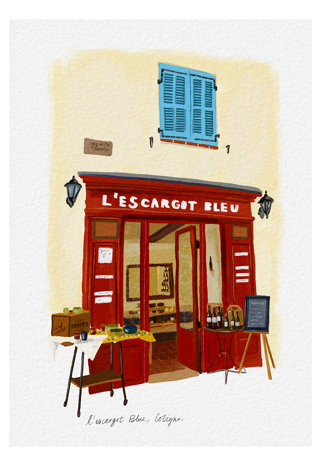L' escargot Blue, Cotignac