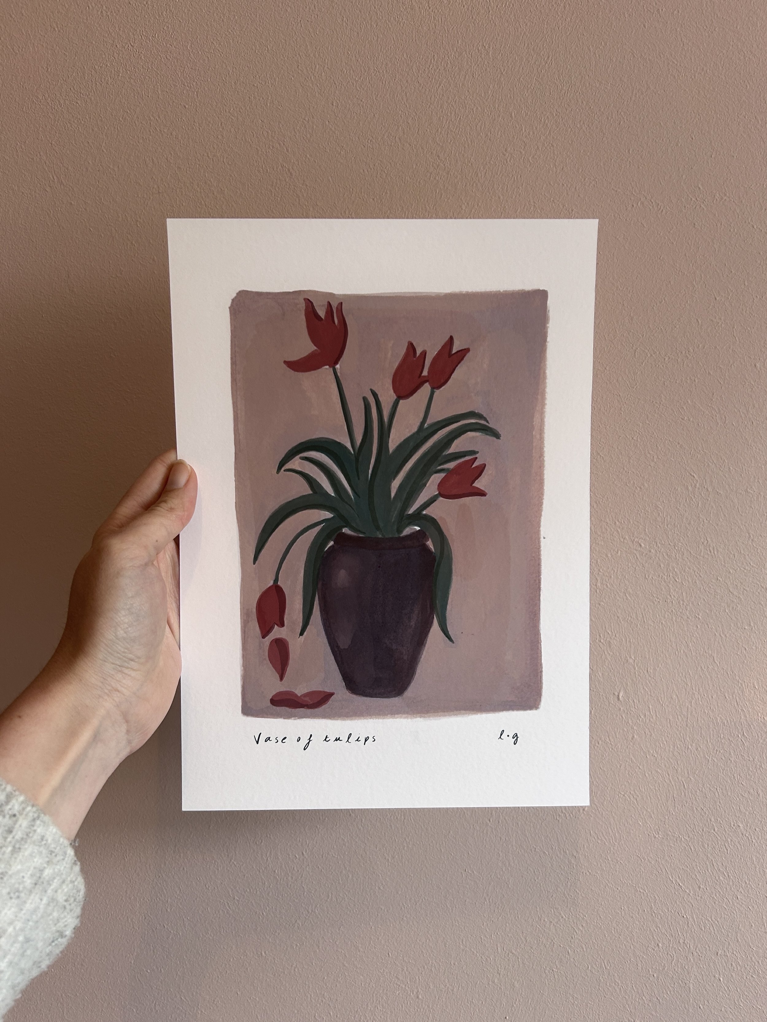 Vase of Tulips