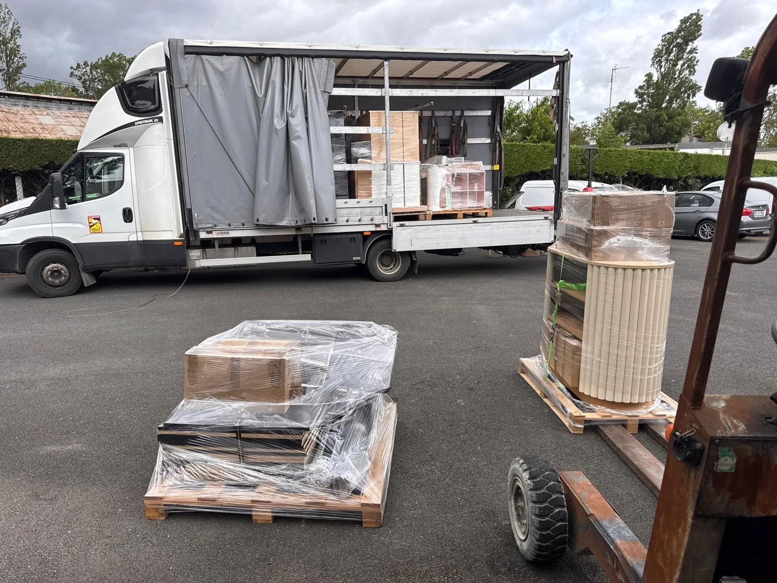 Transport de stands