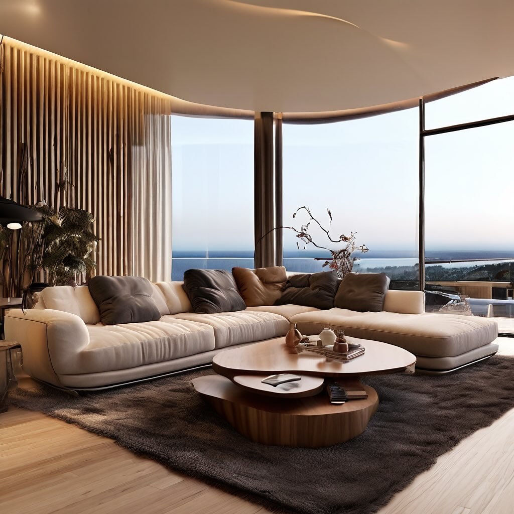 A sneak peek of the Penthouse design in Miami.. The penthouse has the best view and a huge panoramic window! #conceptsbyb #interiordesign #penthouse #luxurylifestyle #internationaldesigner