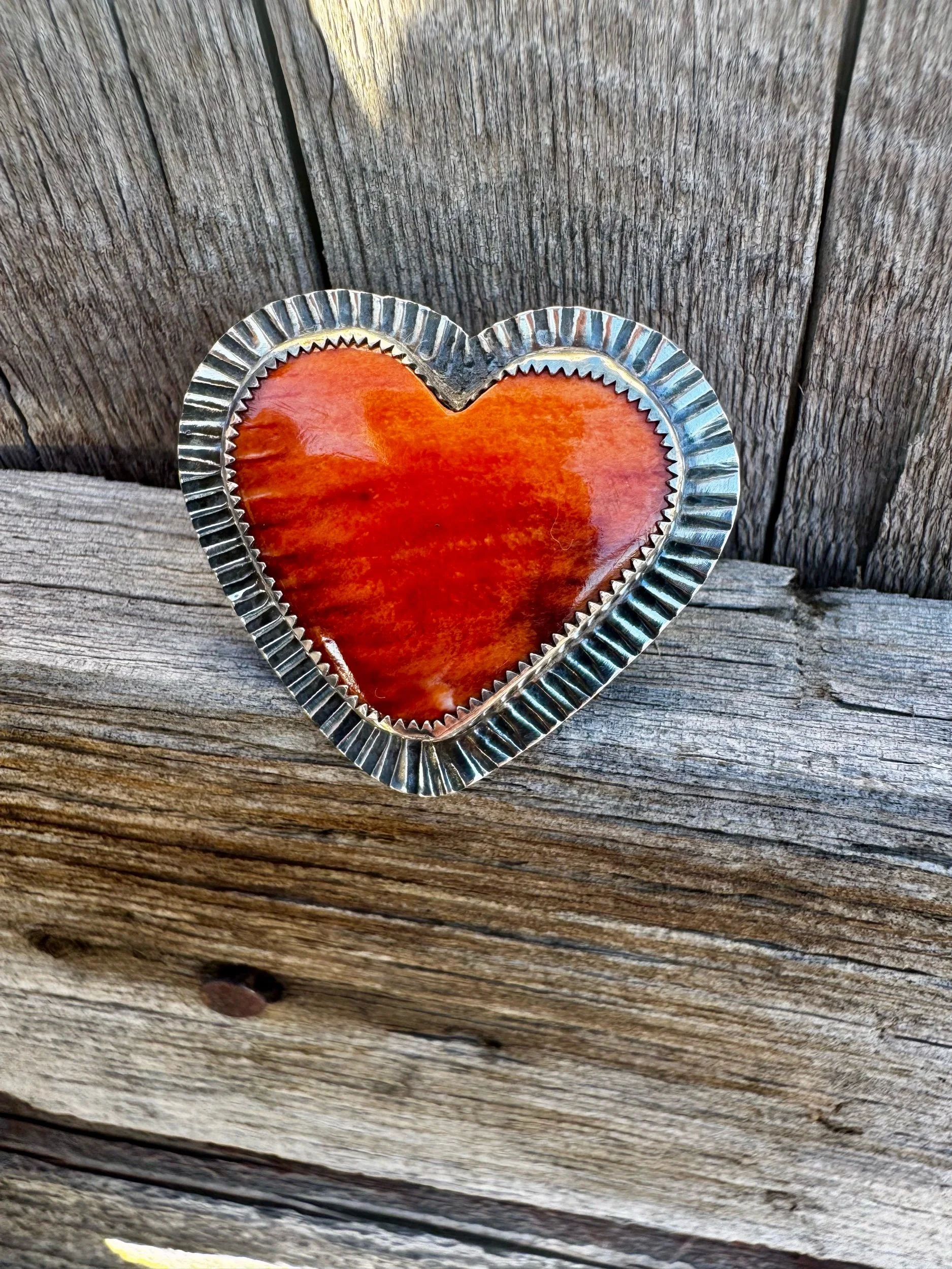 Sara Ring Natural Spiny Oyster