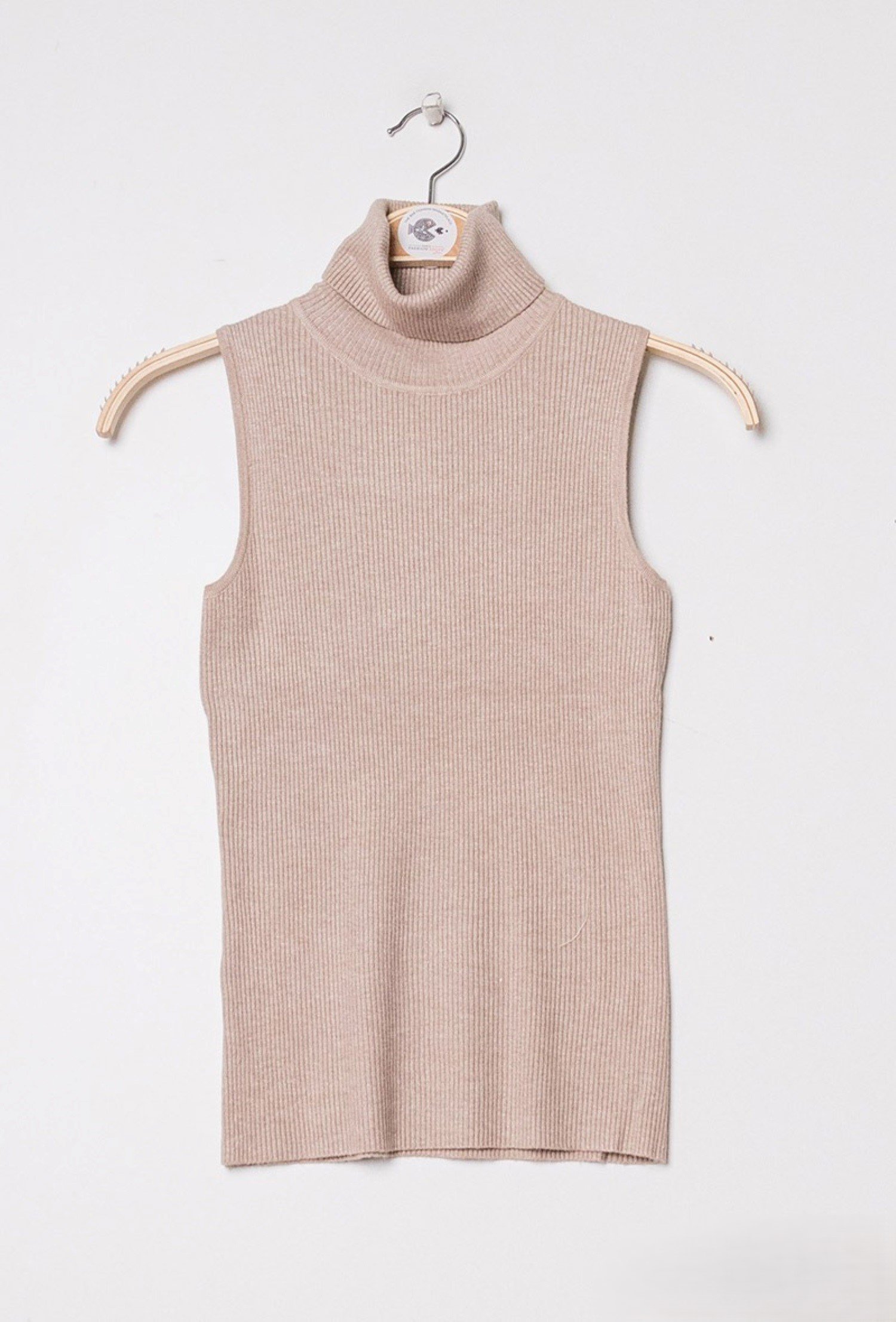 Lyhythihainen poolo_beige_caramba helsinki.jpg