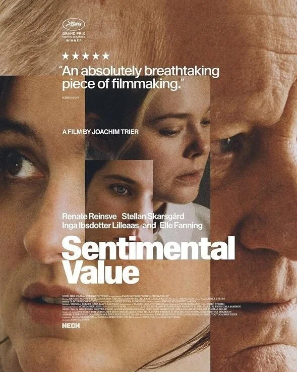 Our next two films 

26 July Sentimental Value - beautifully observed family drama with wonderful Stellan Skarsgard at its centre. 

20 August The Secret Agent - Political neo-noir thriller about a man who attempts to escape the corrupt politics of '