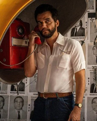 Our August screening...

The Secret Agent 
Sunday 30 August, 7pm Civic, Holmfirth &pound;5
Dir. Kleber Mendon&ccedil;a Filho, Brazil 2025 160mins 12 
Golden Globe Best Foreign Film Biting social commentary in brilliantly crafted, visually rich politi