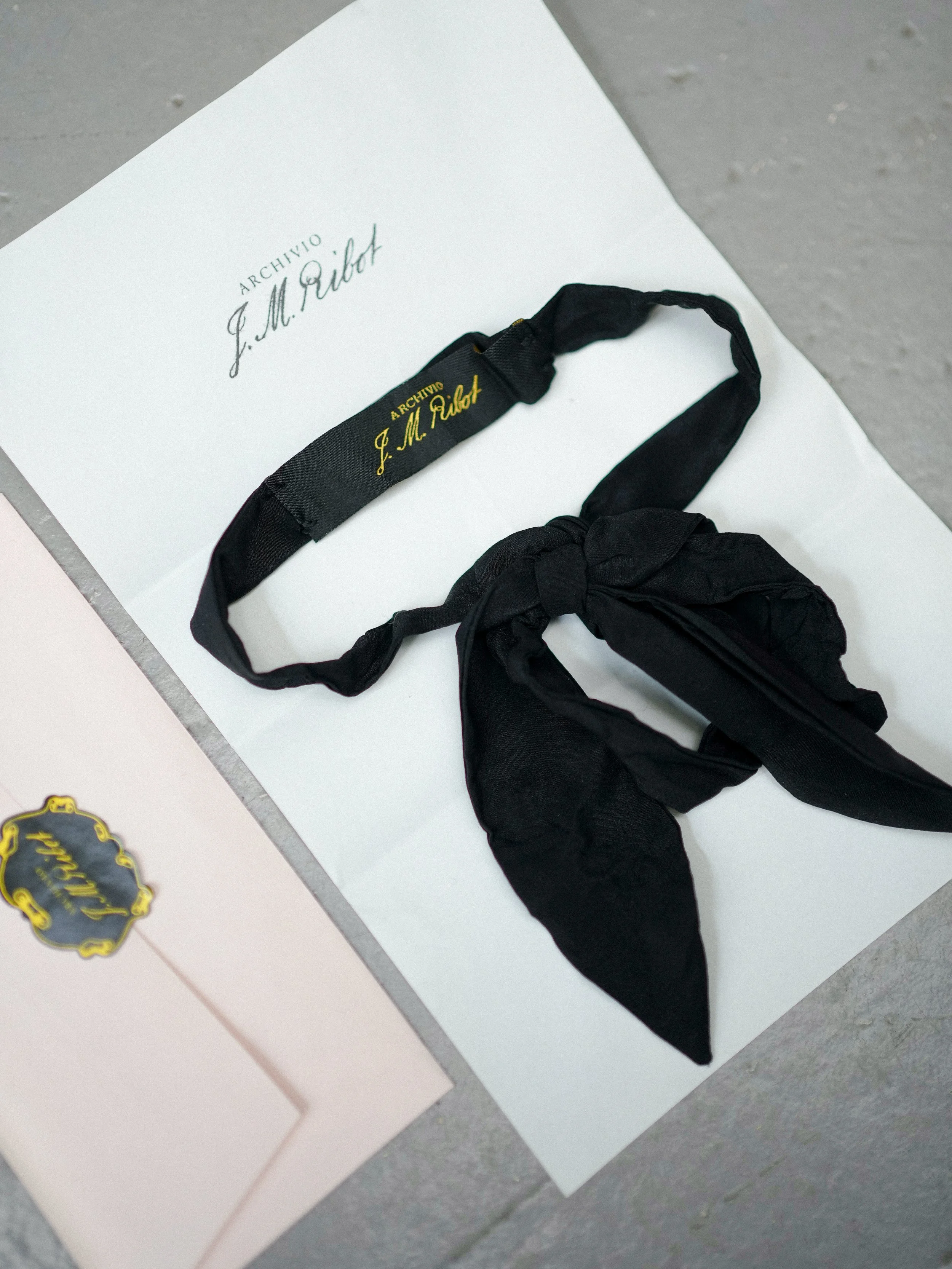 Archivio J.M. Ribot Silk Bow Tie