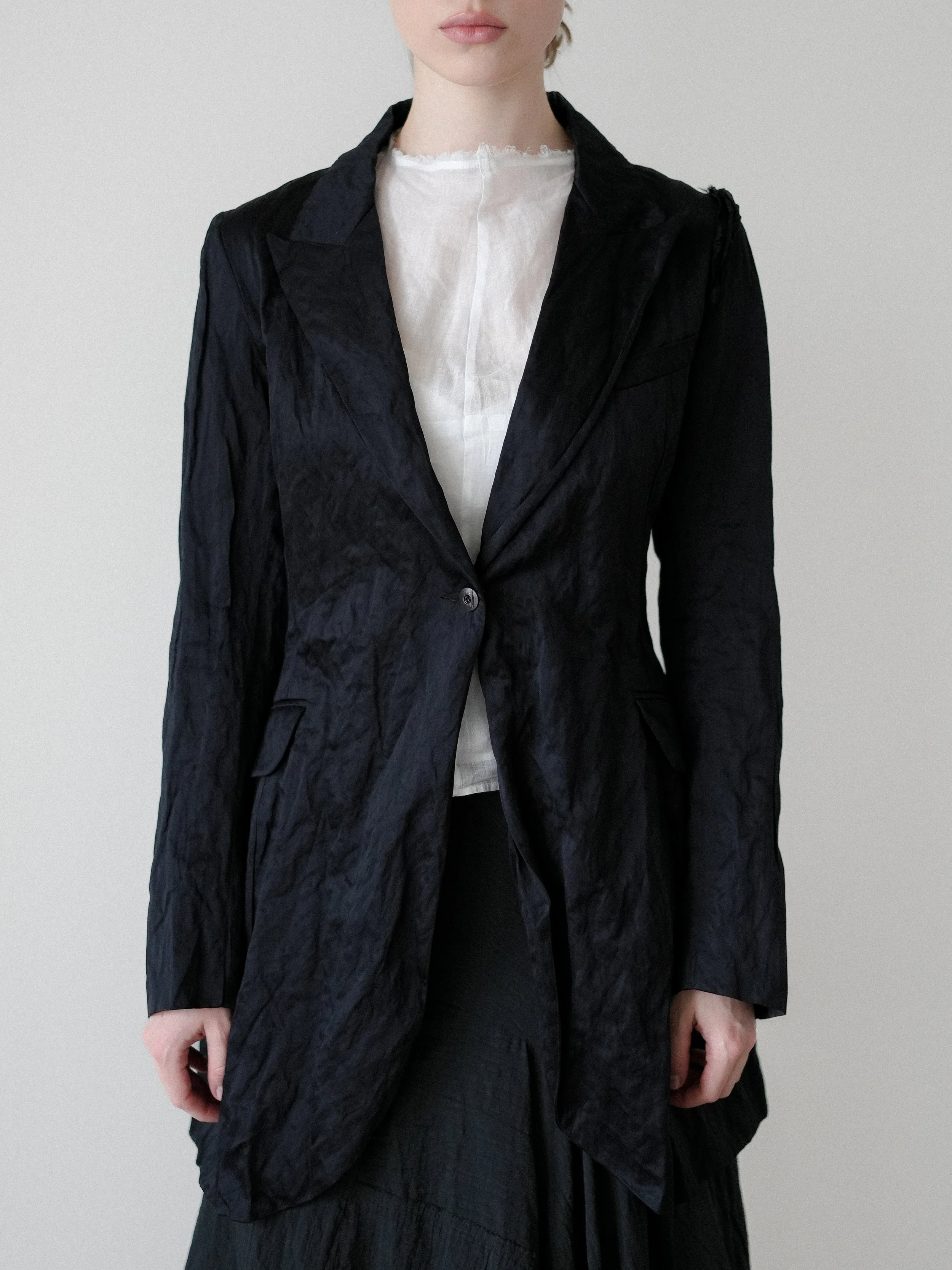 Marc Le Bihan Silk Blazer