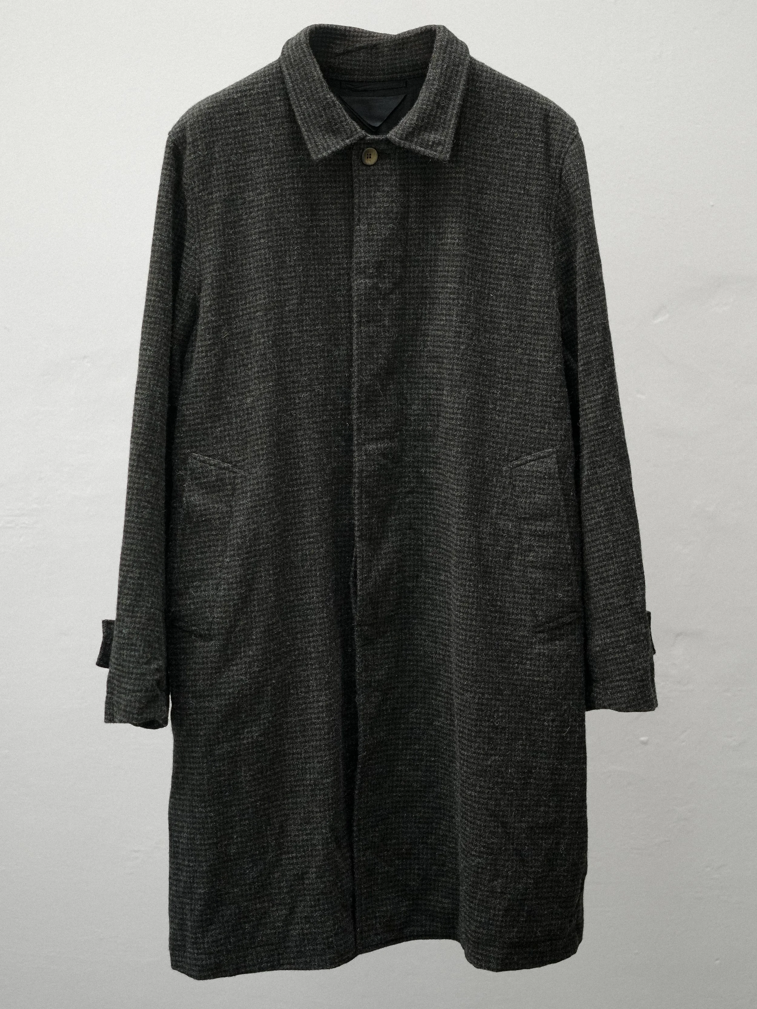 P.R. Patterson Spiral Sleeve Tweed Mac