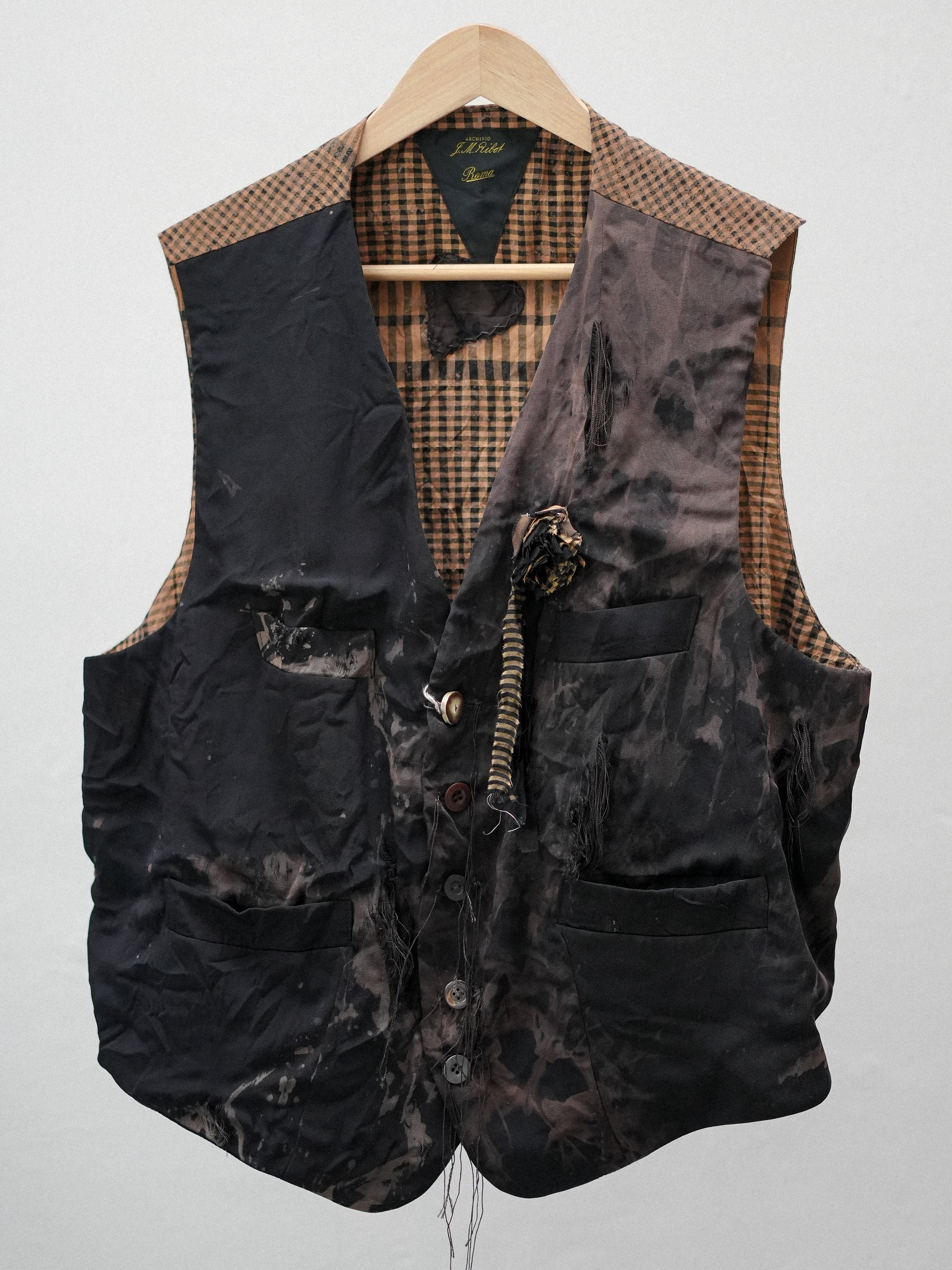 Archivio J.M. Ribot Hand Aged Vest