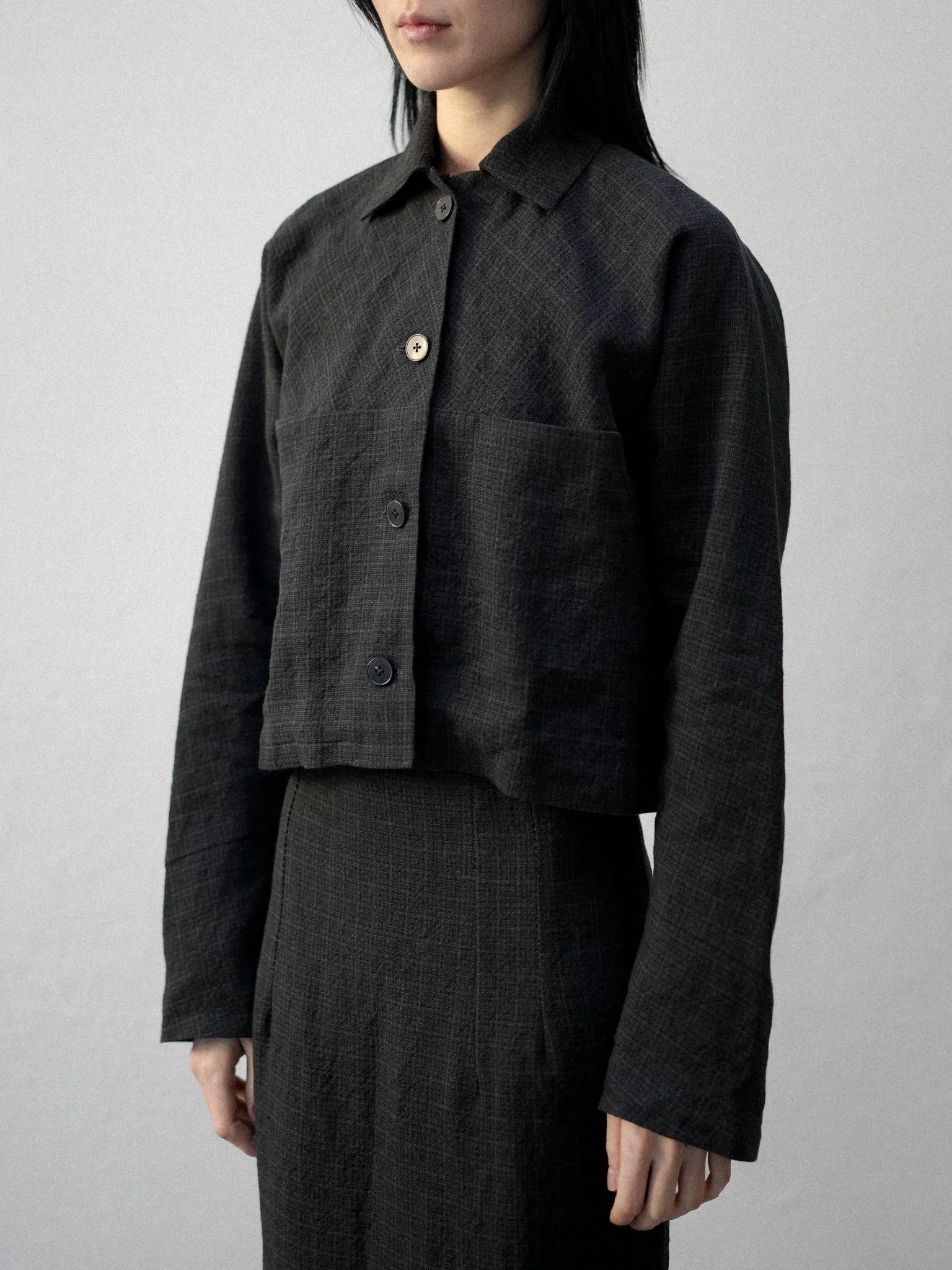 m.a+ Cropped Utility Jacket