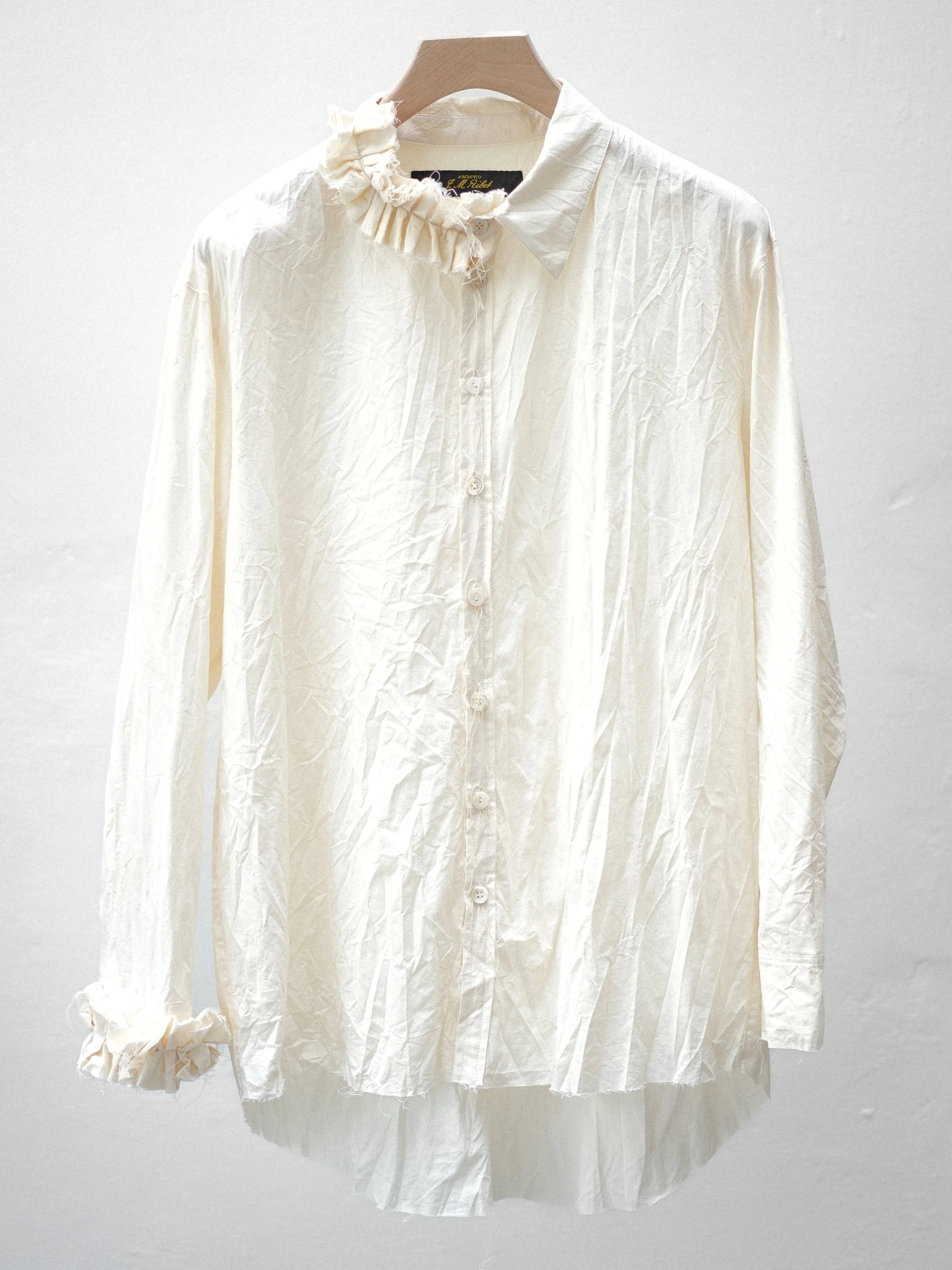 Archivio J.M. Ribot Half Rouched Shirt