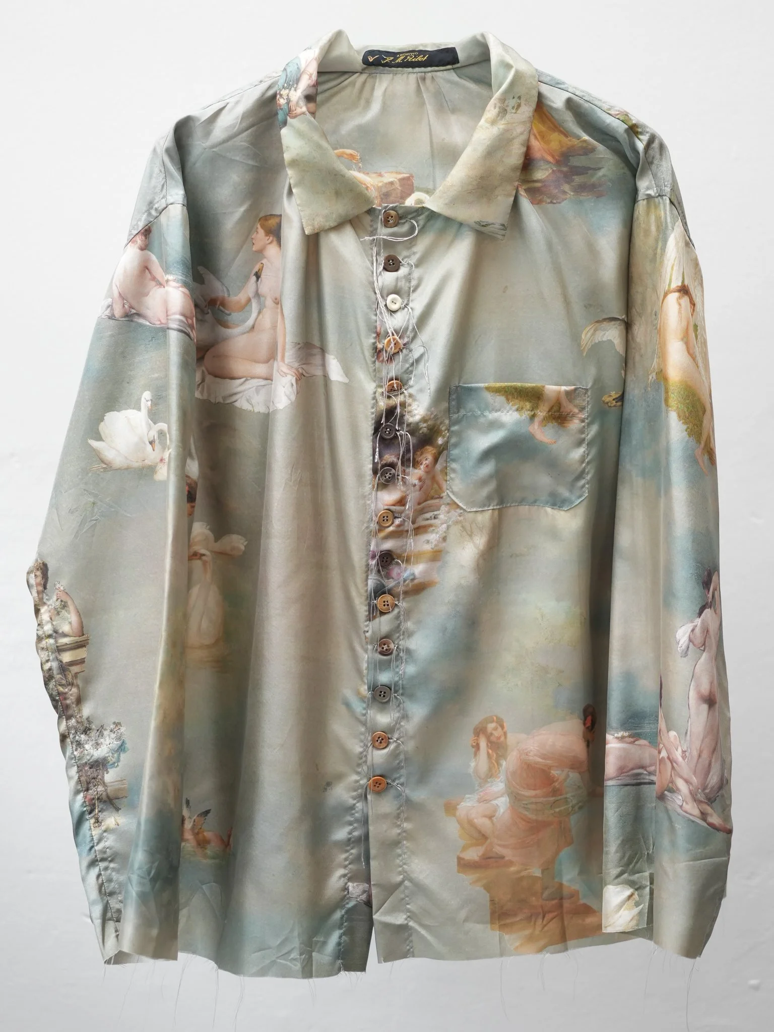 Archivio J.M. Ribot Vintage SIlk Shirt